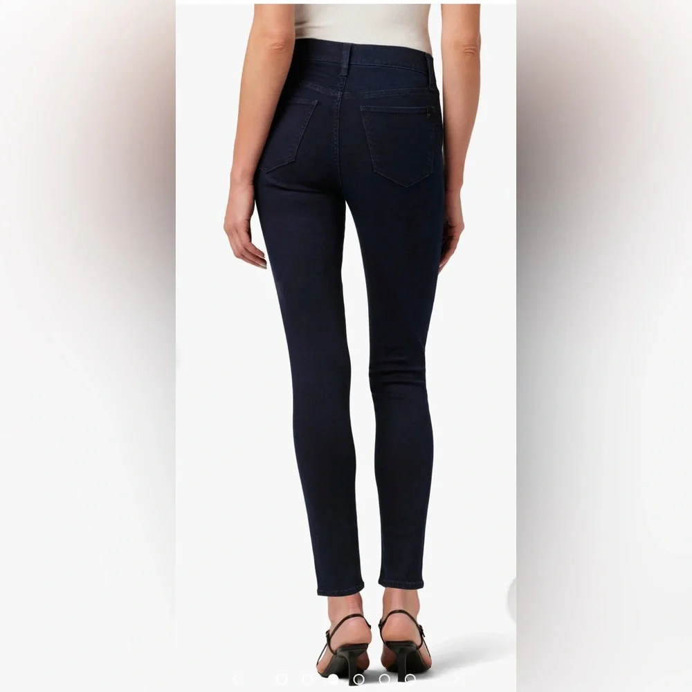 Joe’s Jeans THE CHARLIE HUNDRED PERCENT Dark Blue HIGH RISE SKINNY ANKLE Jeans